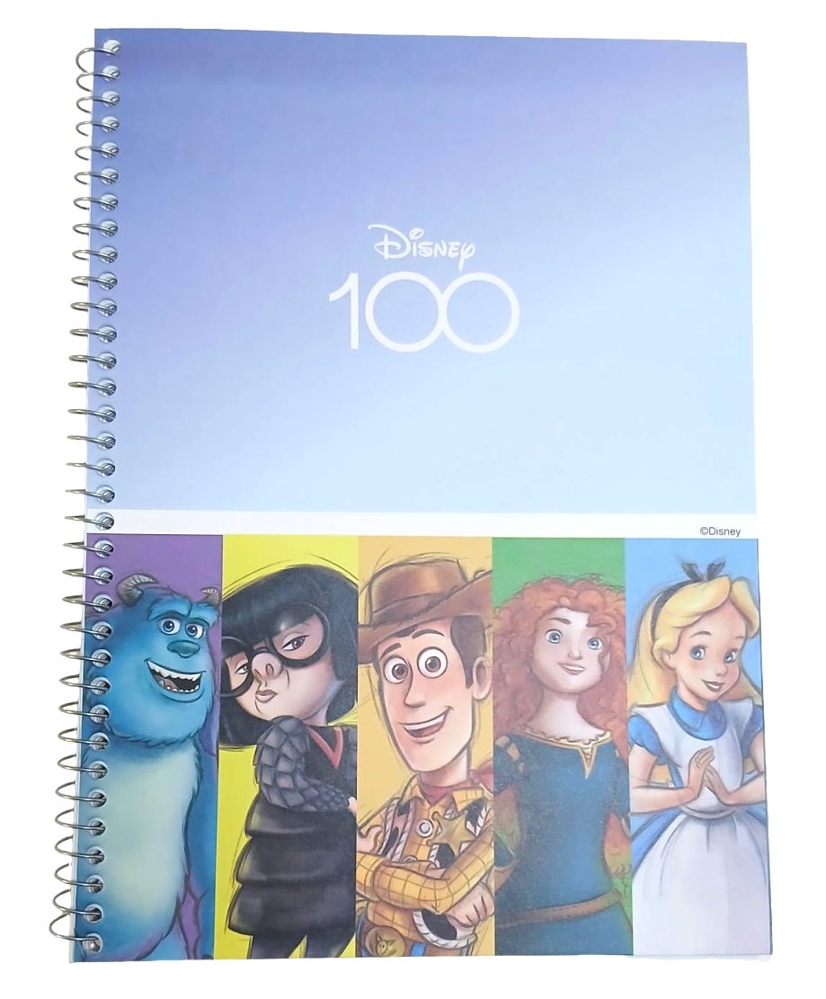 CADERNO 1X1 C.D. DISNEY 